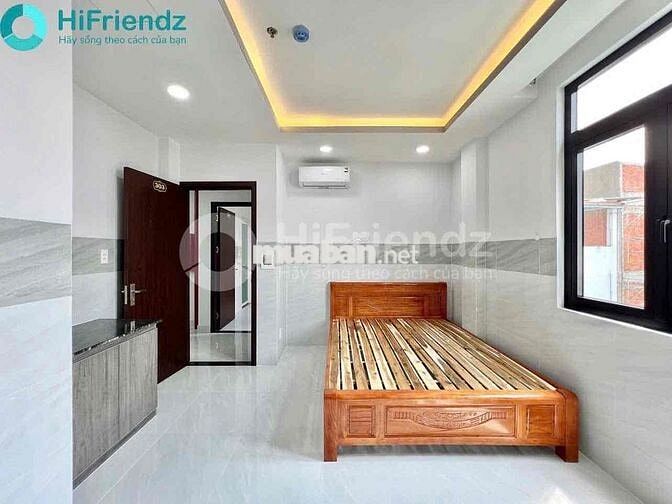 Căn hộ mini 25 m² cửa sổ trời tiện nghi sạch sẽ tại Quận 12