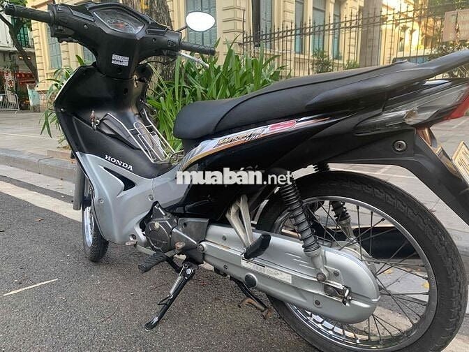 Xe Honda Wave S 110cc màu đen bạc