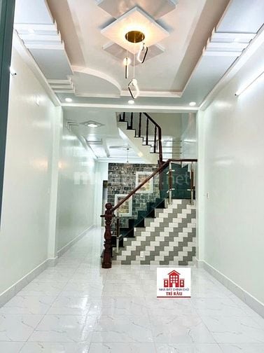 Nhà Trệt 2 Lầu KDC A.D.Vương p16 Q8 giáp Q6 gần V.V.Kiệt,SHR hoàn công