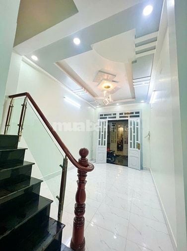 Nhà Trệt 2 Lầu KDC A.D.Vương p16 Q8 giáp Q6 gần V.V.Kiệt,SHR hoàn công