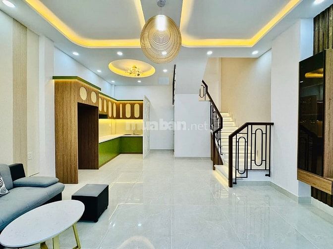 ⭐️Nhà 3 Lầu DT:7x8 tuyệt đẹp CAO CẤP góc 2 mặt hẻm Nguyễn Tư Giản, P12