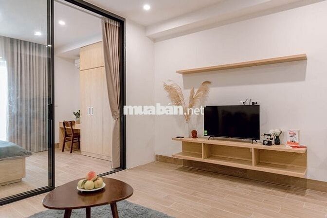 CHO THUÊ STUDIO 1N1K BAN CÔNG NGAY ĐỘI CẤN, LOTTE LIỄU GIAI