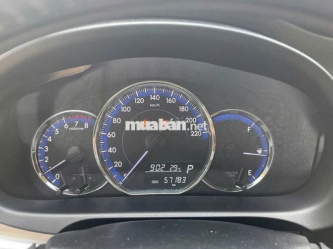 (Xe Hãng) Toyota Vios 2019 1.5G - 57000 km