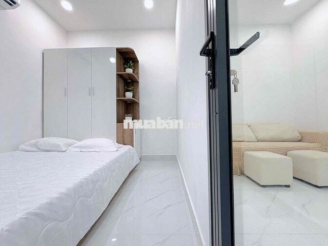 🏡Cho thuê 1PN, Ban công, máy giặt , 50m2, Phan Đăng Lưu, BT giáp Q1