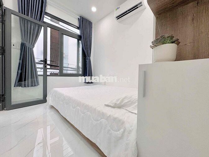 🏡Cho thuê 1PN, Ban công, máy giặt , 50m2, Phan Đăng Lưu, BT giáp Q1