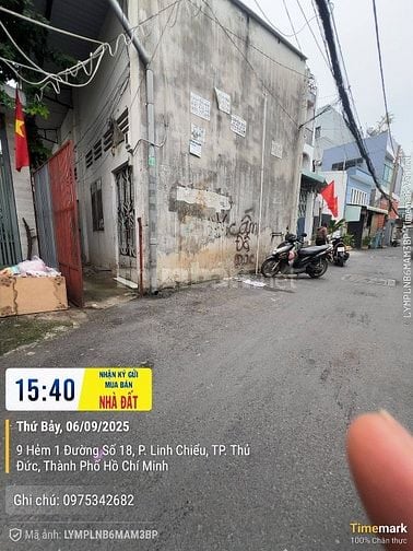 Bán lô đất tặng dãy nhà trọ đường số 19 khu himlam thủ Đức - đường hoà