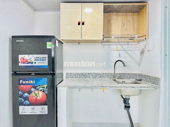 Phòng duplex 32m² – gần chợ Hoàng Hoa Thám, ngay trục Cộng Hòa
