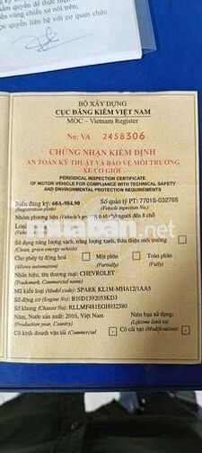 SPARK sx 2016 giá 113 triệu ( xe gia đình )