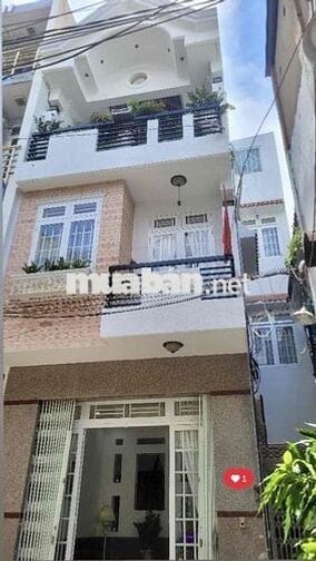 BÁN NHÀ KHU BÀU CÁT TRUNG TÂM TÂN BÌNH - HẺM XE TẢI LÔ GÓC 4 TẦNG