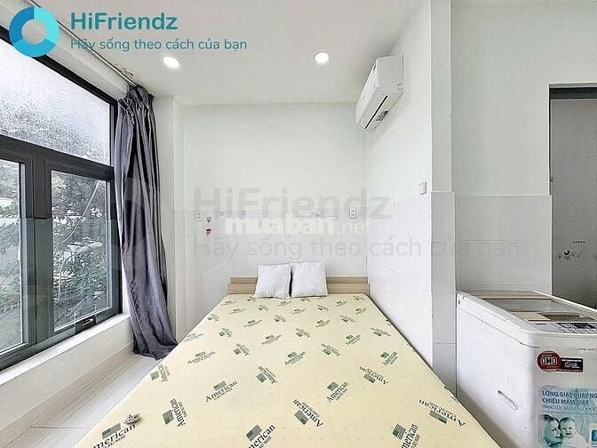 Chính chủ cho thuê Studio Bancol cửa sổ 30m2 Full nội thất mới
