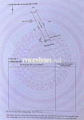 BÁN GẤP ĐẤT THỔ CƯ MINH THẠNH,TP HCM NGAY DT749A GIÁ 245TR