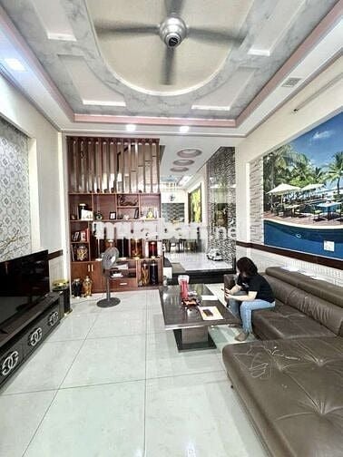 BÁN NHÀ HXT,Ô TÔ NGỦ NHÀ,GẦN MT QUANG TRUNG,4TẦNG BTCT,80M²,8.TỶ TL