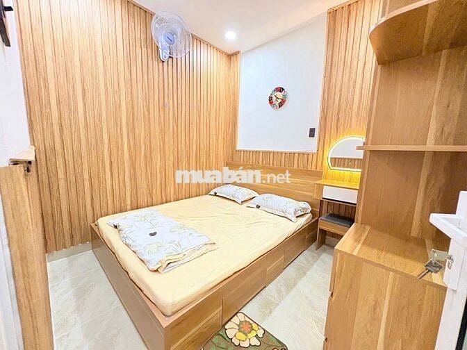 CHỈ 5.65TỶ NHÀ HẺM Ô TÔ THÔNG- VƯỜN LÀI- 2TẦNG ĐẸP FULL NỘI THẤT