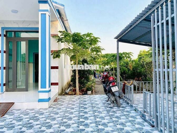 NHÀ VƯỜN 702,9 M2 ( 21,3X 33) ĐƯỜNG TRƯỜNG BÌNH. XÃ MỸ LỘC. CẦN GIUỘC.