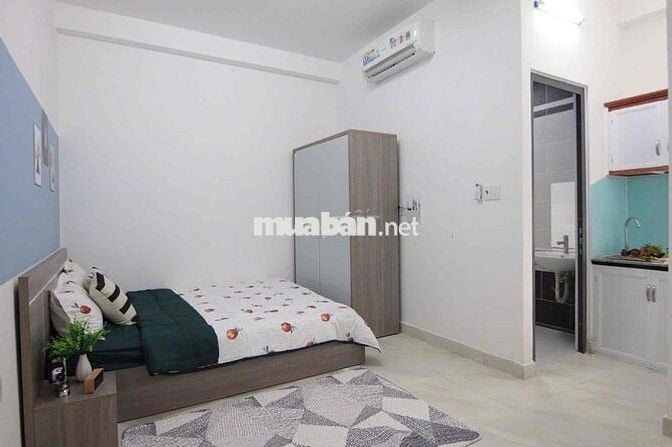 🫶🏠Cho thuê căn Stu cửa sổ, full NT, toà nhà mới 100%, gần Văn Lang
