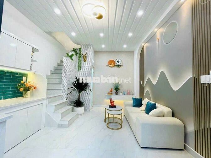 NHÀ 3 TẦNG, , HXH THÔNG, CẠNH LÊ ĐỨC THỌ, P17, GV, CHỈ 3.55 TỶ.