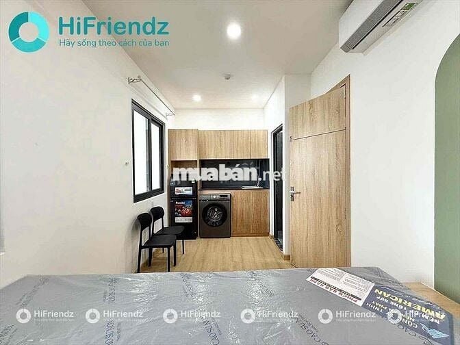 CĂN HỘ STUDIO FULL NỘI THẤT MÁY GIẶT RIÊNG MỚI 100% NGAY EMART PHI