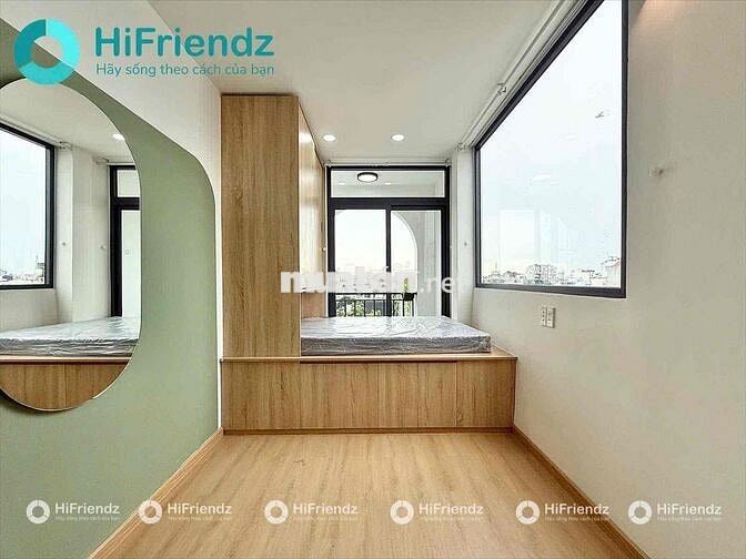 CĂN HỘ STUDIO FULL NỘI THẤT MÁY GIẶT RIÊNG MỚI 100% NGAY EMART PHI