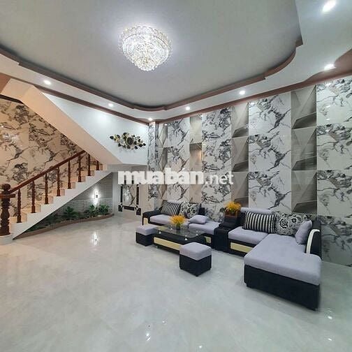 NHÀ MỚI XÂY 1 TRỆT 1 LẦU - KHU ĐÔ THỊ MINH LINH - VĨNH LONG