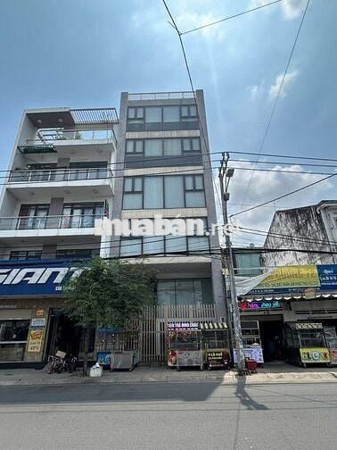 NHÀ CHO THUÊ MT LÊ VĂN HUÂN NGAY GA T3_ 6,5X20M_TRỆT 5 LẦU THANG MÁY.