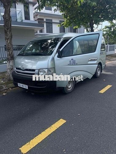 Toyota Hiace 2007 dầu- tải van 6n/850kg