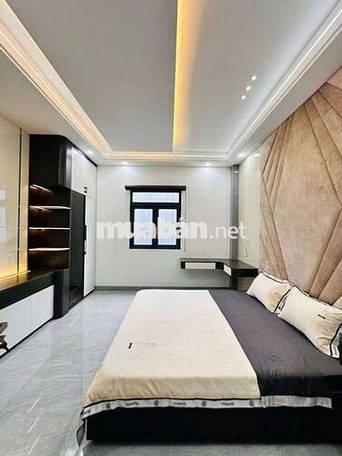 NHÀ MỚI 100% SHR. FUNL NỘI THẤT KHU DÂN TRÍ CAO VỀ GÒ VẤP 20P
