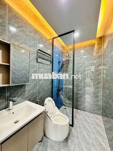 NHÀ MỚI 100% SHR. FUNL NỘI THẤT KHU DÂN TRÍ CAO VỀ GÒ VẤP 20P