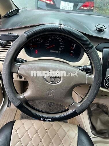 Toyota Innova 2008 G xe cọp máy zin, keo chỉ zin