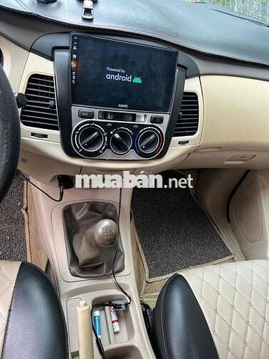 Toyota Innova 2008 G xe cọp máy zin, keo chỉ zin