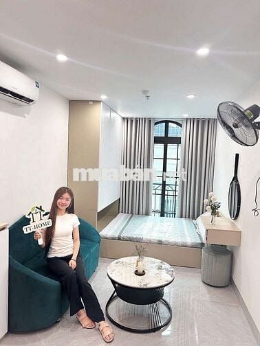 TRỐNG 1 PHÒNG STUDIO FULL NỘI THẤT BAN CÔNG TẠI PHÚ MỸ LÊ ĐỨC THỌ
