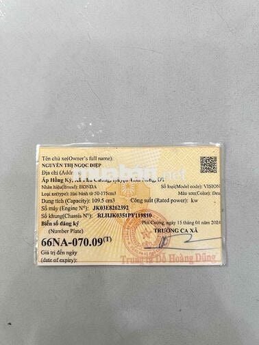 Vision Smkey, Đk 2024, Odo 10.000km, Zin Đẹp Keng.