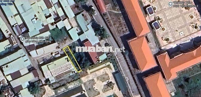 Đất giáp trường Mầm non, Tiểu học Tân Phong 2 - Hẻm 20 Nguyễn Văn Tiên