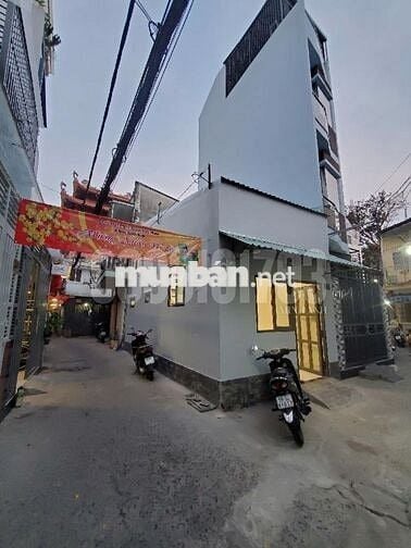 🌹 LÔ GÓC HẺM 4M – NHÀ ĐẸP TRỆT LỬNG – GIÁ 3X TỶ TẠI BÌNH THẠNH 🌹