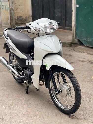honda wave alpha 110cc trắng xe đep