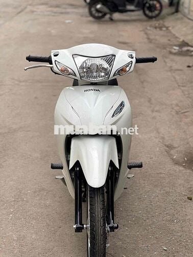 honda wave alpha 110cc trắng xe đep