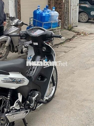 honda wave alpha 110cc trắng xe đep