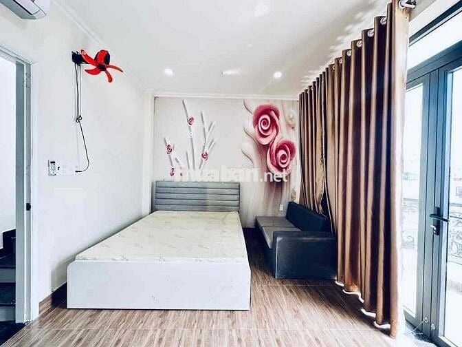 5 TẦNG THANG MÁY. HXT 8M. NGANG 5M VUÔNG VỨC. 100M RA LÊ ĐỨC THỌ. 8,X