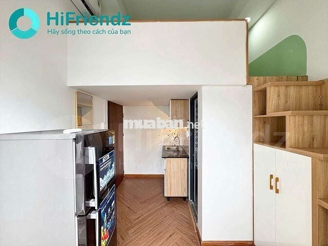 DUPLEX MỚI XÂY NGAY ĐH VĂN HIẾN - BAN CÔNG - FULL NỘI THẤT