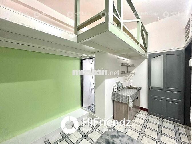 Gác đẹp 10p qua Q5 ngay vòng xoay Phú Lâm giá cực ưu đãi