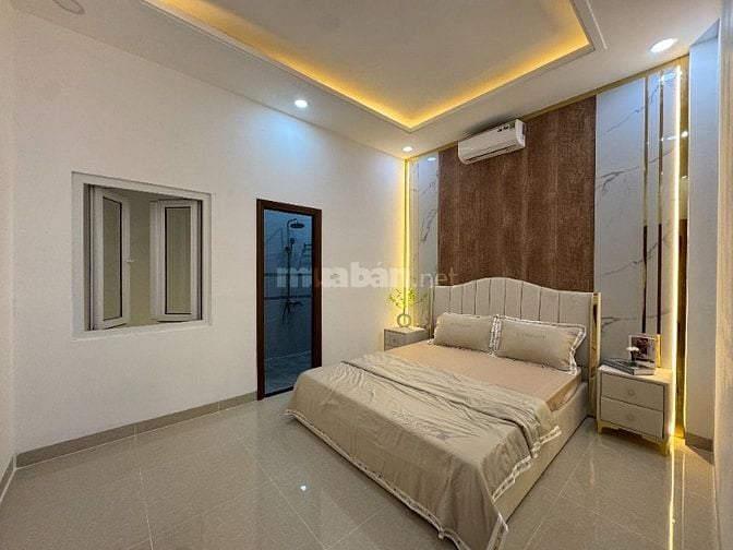 💥 HIẾM CÓ nhà mới tinh, nội thất hiện đại, hẻm xe hơi 8m, giáp Gò Vấp