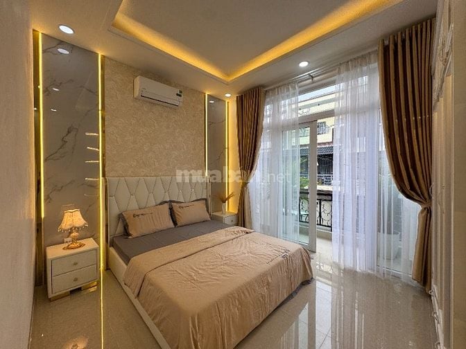 💥 HIẾM CÓ nhà mới tinh, nội thất hiện đại, hẻm xe hơi 8m, giáp Gò Vấp