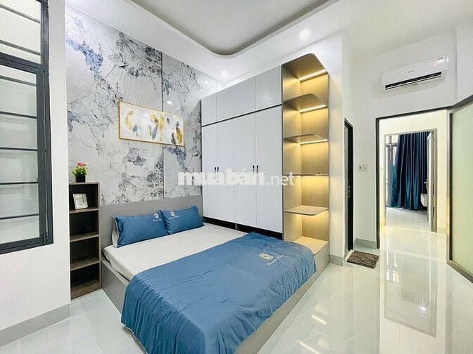 NHÀ 2 TẦNG, FULL NỘI THẤT HXH, P16, GV, 3PN (1 PN TRỆT ) CHỈ 5.48 TỶ