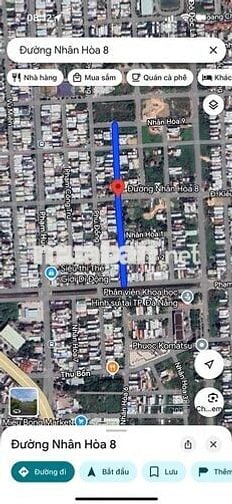 Nhân Hoà 8 , lô đất đường 5m5 rẻ nhất Hoà Xuân