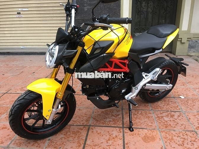 MV AGUSTA 125 CC ĐỘ SIÊU ĐẸP MÀU VÀNG 2023