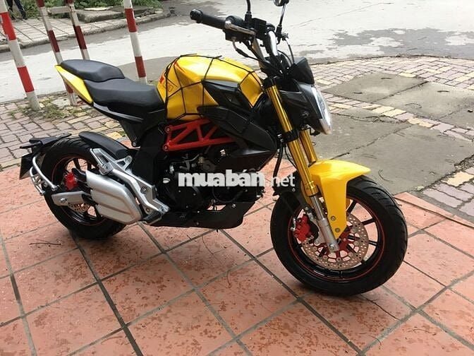 MV AGUSTA 125 CC ĐỘ SIÊU ĐẸP MÀU VÀNG 2023