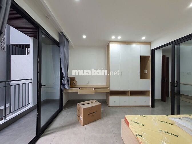 Cho thuê căn hộ 1PN ở khu vực yên tĩnh, có ban công