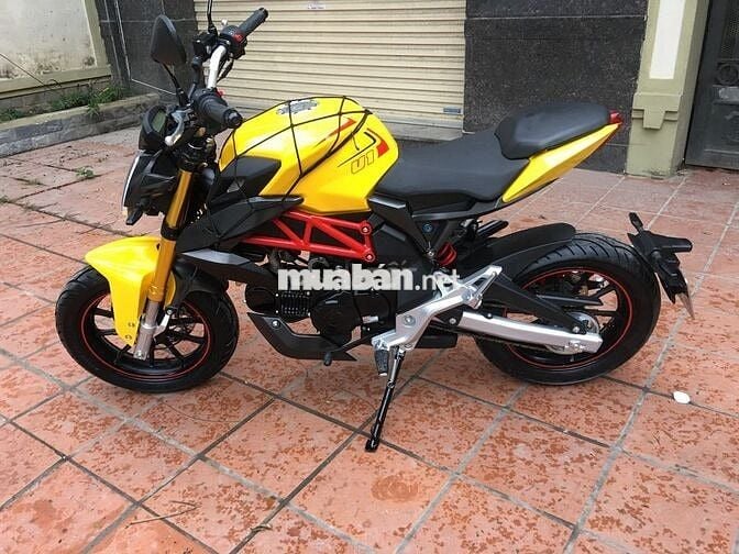 MV AGUSTA 125 CC ĐỘ SIÊU ĐẸP MÀU VÀNG 2023