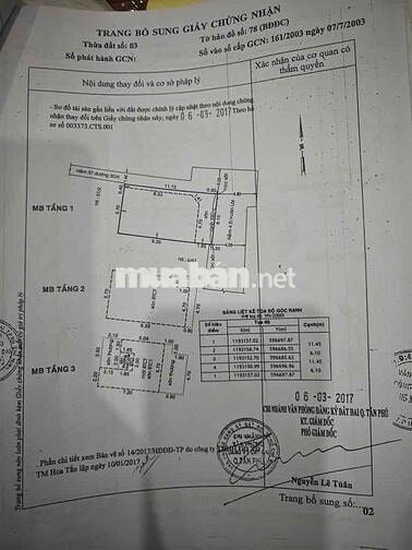 Nhà Đẹp 4 Tầng — Gần Văn Cao Vườn Lài ( 6.1m x 12m) Hướng Đông Bắc