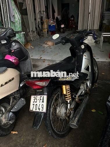 Xe wave 50CC màu đen cho học sinh có giấy tờ