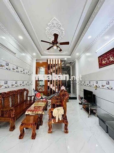 NHÀ MỚI XÂY ĐƯỜNG HƯƠNG LỘ 2 -BÌNH TÂN- 78M2- 4 TẦNG.GIÁ 6.6 TỶ